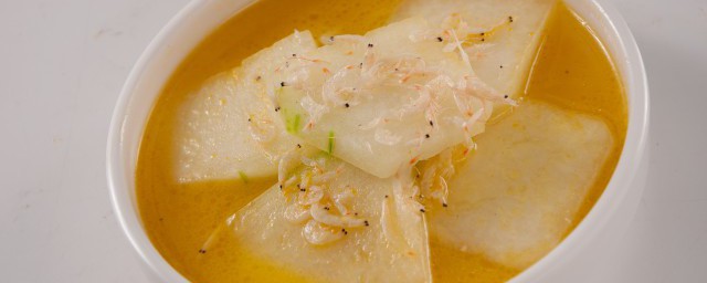 海米冬瓜湯的傢常做法 如何做海米冬瓜湯